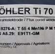 Las toebehoor / benodigdheid lasdraad 75 rollen Böhler Welding ± 1200kg Ø1,2mm 5