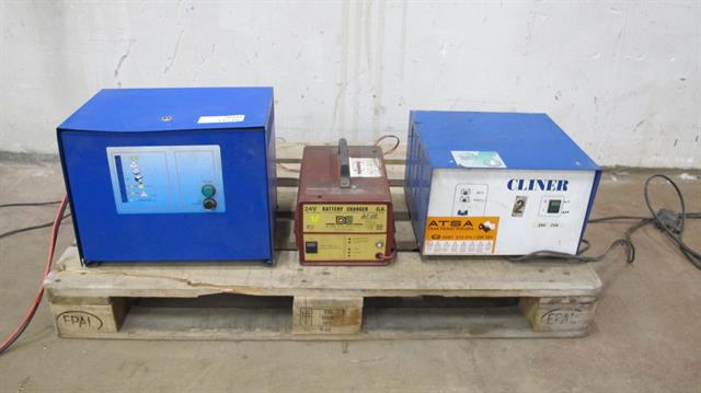 Werkplaats toebehoren acculaders / 3 stuks