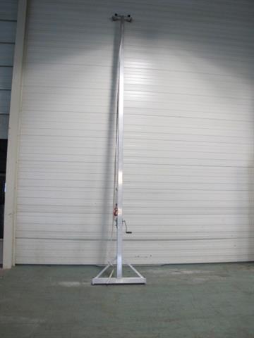 Lier Ladder Aluminium glas/kozijn lifter met lier, max. 7,20 mtr hoog - Memax ...