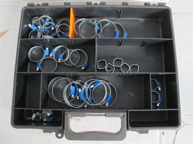 Diversen assortiment slangenklemmen