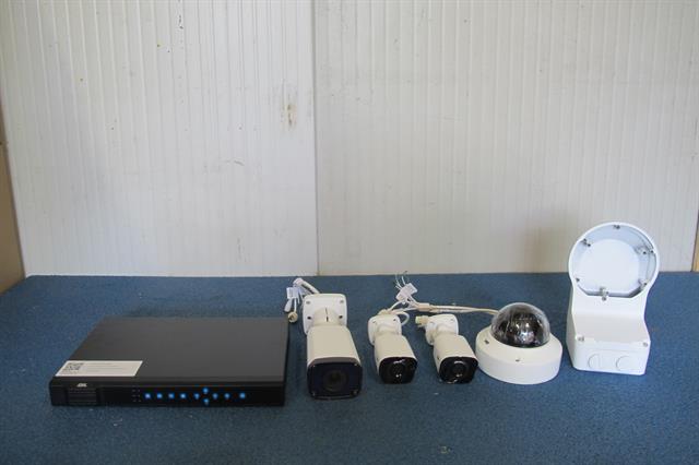 kantine/kantoor beveilings set met 4 camera's en een recorder NIEUW