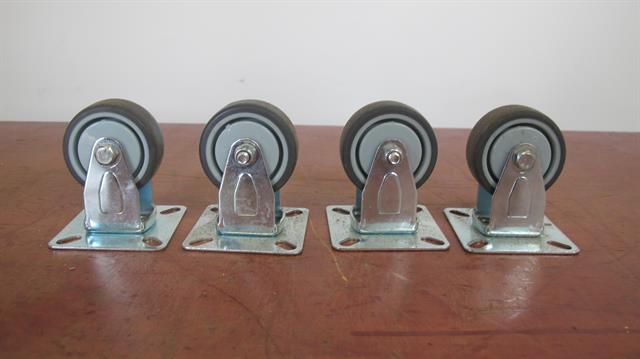 Diversen bokwiel 50mm 4 stuks NIEUW