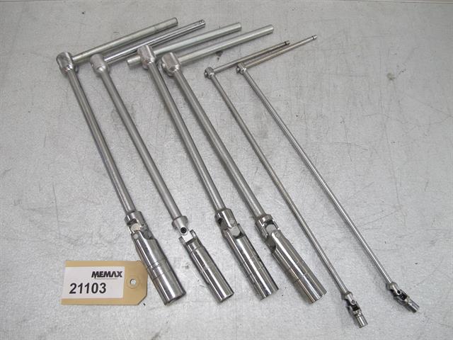 Bougiesleutel, 2 stuks, 16 mm en 14 mm, bougiesleutels Bougiesleutel, 2 stuks, 16 mm en 14 mm, bougiesleutels