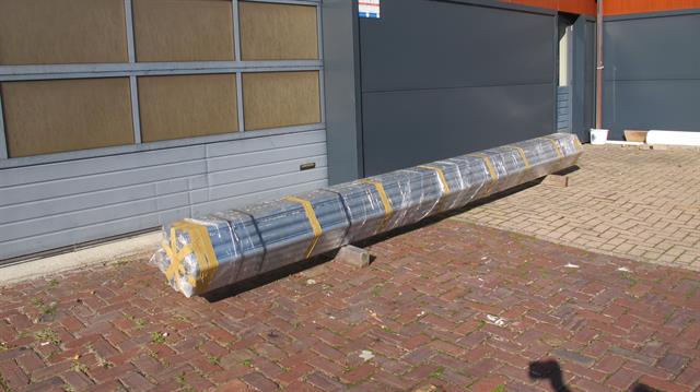 Buis / profiel buis L5210 x Ø60mm / 37 stuks 