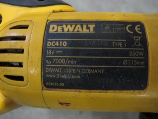 Dewalt dc410 аккумулятор