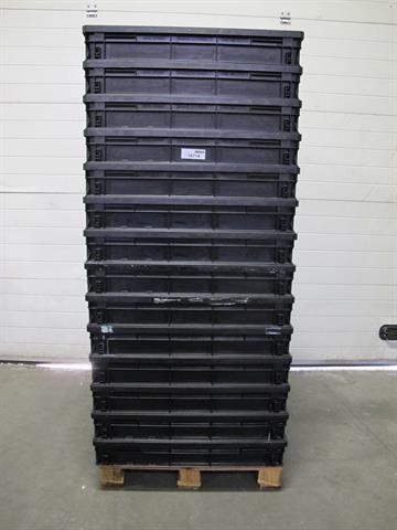 Magazijn ESD veilige magazijnbakken 13 stuks  / h14 x 62 x 82cm