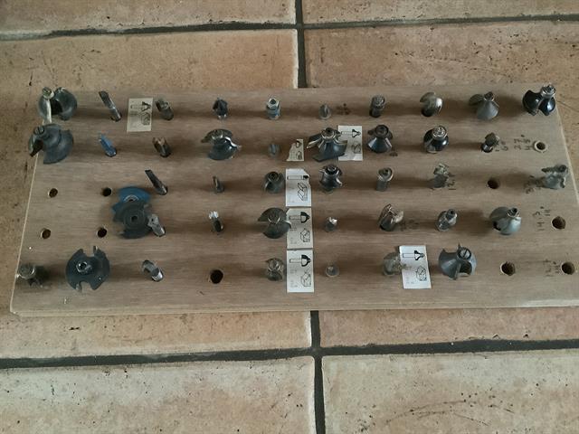 Diversen frezen voor een bovenfrees 6mm