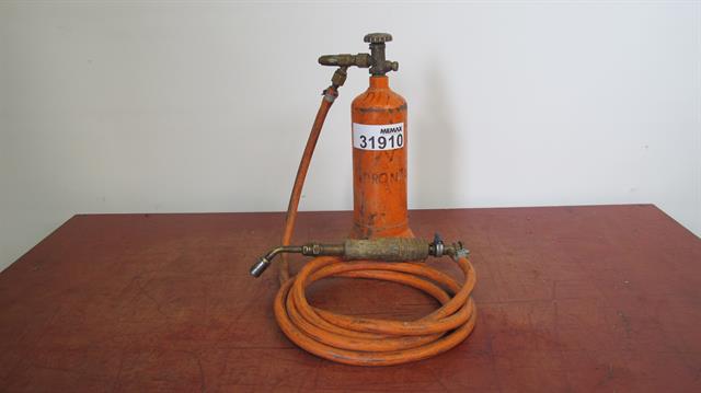 Werkplaats toebehoren gasbrander set incl. gasfles