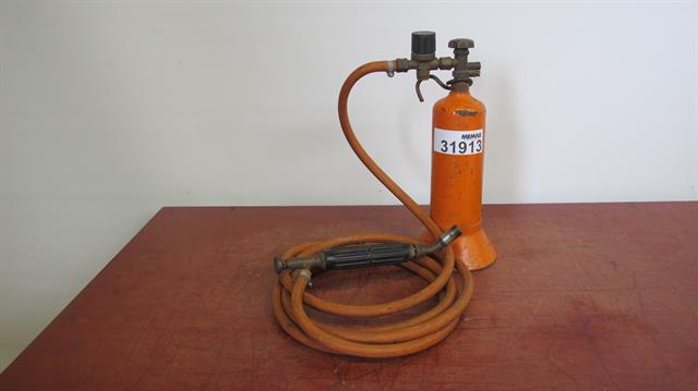 Werkplaats toebehoren gasbrander set incl. gasfles