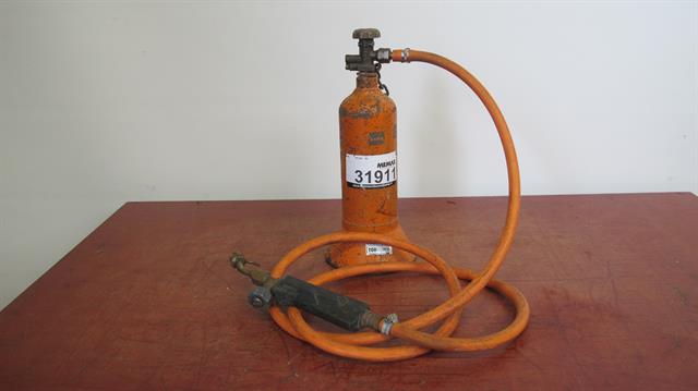 Werkplaats toebehoren gasbrander set incl. gasfles