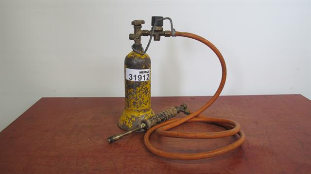 Werkplaats toebehoren gasbrander set incl. gasfles