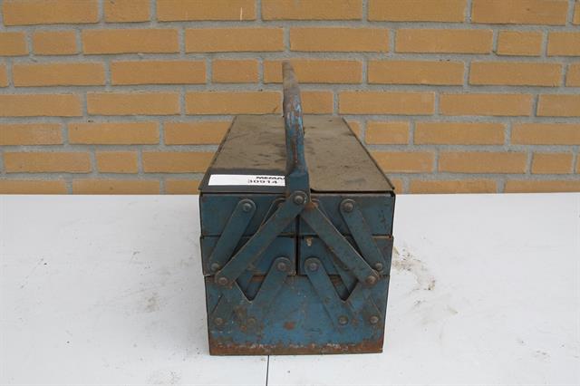 Gereedschapwagen/koffer gereedschapskist met diverse inhoud