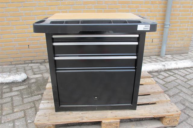 Gereedschapwagen/koffer gereedschapswagen excl. inhoud
