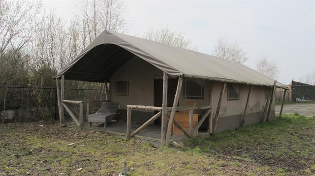 glamping- / safari-tent 10,9 x 6,3meter