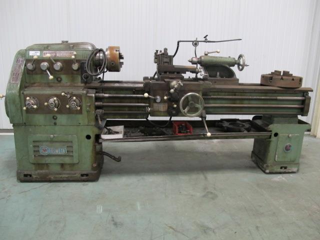 Draaibank Gosmeta universele draaibank, met 3-klauwplaat 230 mm, 4- klauwplaat 400 mm