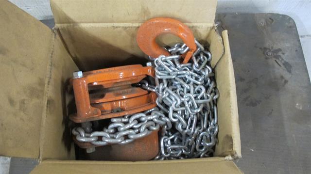 Hijs- en Heftoebehoren handtakel 1 ton REMA NIEUW