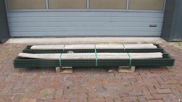 Hekwerk  hekwerk h63 x b250cm / 8 stuks 