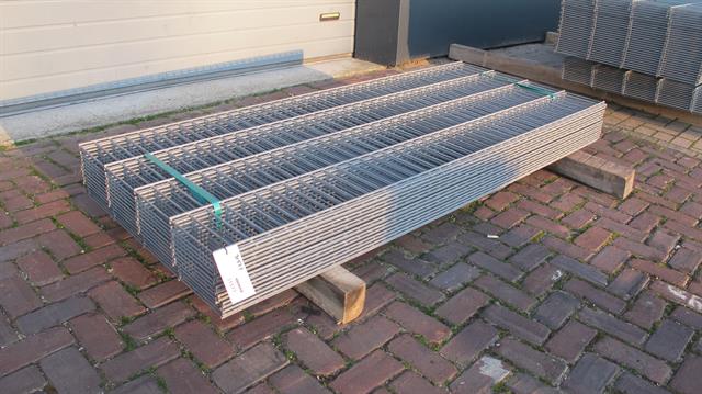 Hekwerk en toebehoren hekwerk h80 x b200cm / 15 stuks 