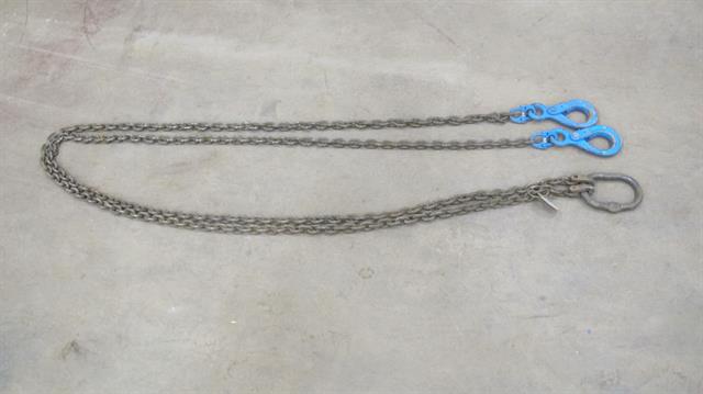 Hijs- en Heftoebehoren hijs/hefketting 2-sprong 370 cm / 2 TON