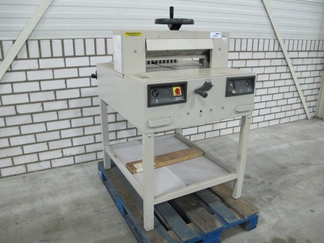 4810-11 papiersnijmachine met extra 220V Memax, Online veiling van metaal, machines en gereedschap
