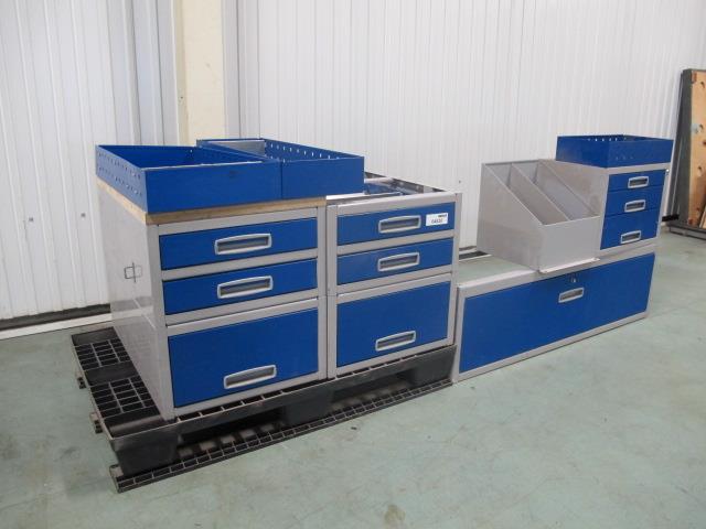 Relaxdays ladekast met hangmappenhouder, bureau onderkast op wieltjes