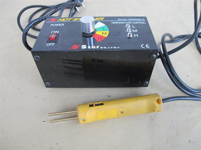 ZPQAODI Kunststof lasmachine 200W, autobumper reparatieset 1200 stuks 6 soorten, hot stapler kunststof lasmachine, kunststof lasmachine, laserlasmachine voor autobumper/auto-onderdelen/kajak