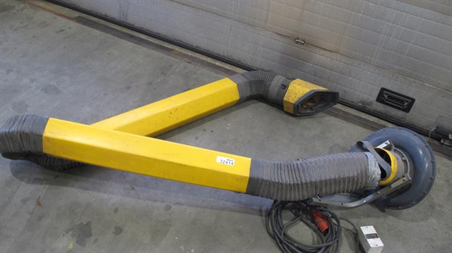 Werkplaats toebehoren lasdamp afzuiging Euromate ca450cm
