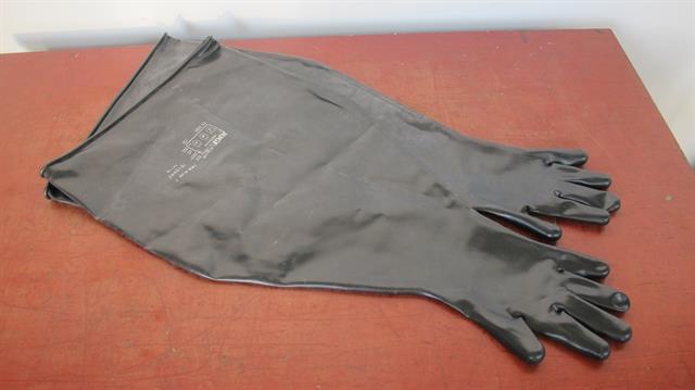 Diversen latex-rubberhandschoen voor chemische doeleinden Jugitec NIEUW