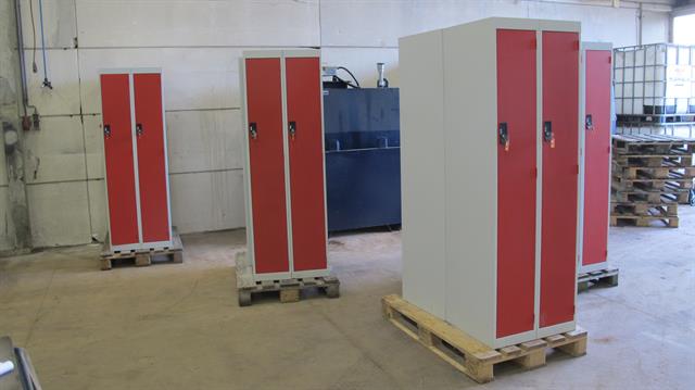 kantine/kantoor locker met 2 deuren / 2 stuks