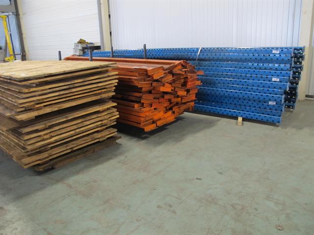 Magazijnstelling magazijn stelling 4 staanders 26 liggers 6 planken