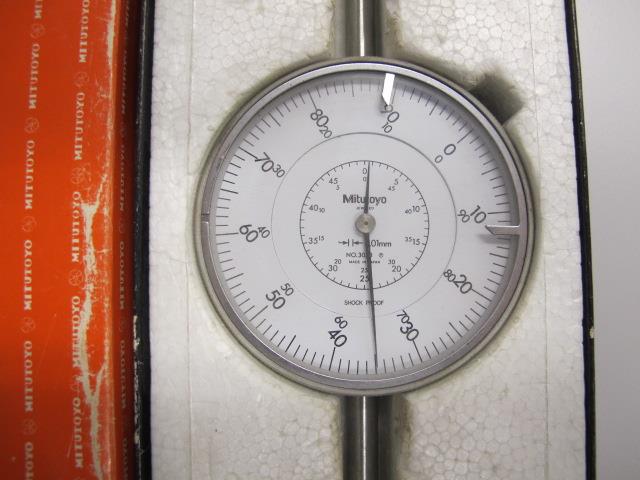 meetklok Mitutoyo 3058 0,01mm-50mm lengte CA.210mm - , Online veiling van metaal, machines