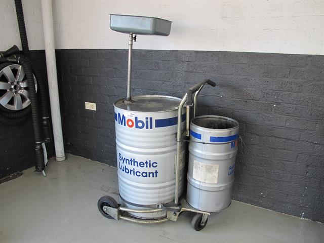 Werkplaats toebehoren olie opvang systeem