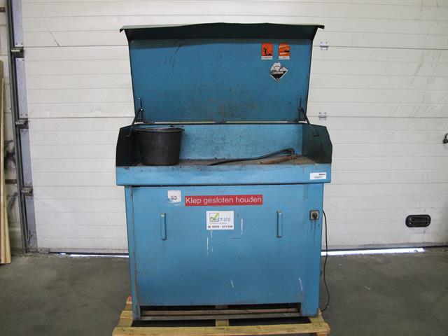 Werkplaats toebehoren ontvetterbak incl. inhoud