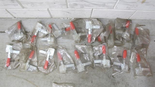 Gereedschap opspanklemmen 20 stuks 200A NIEUW