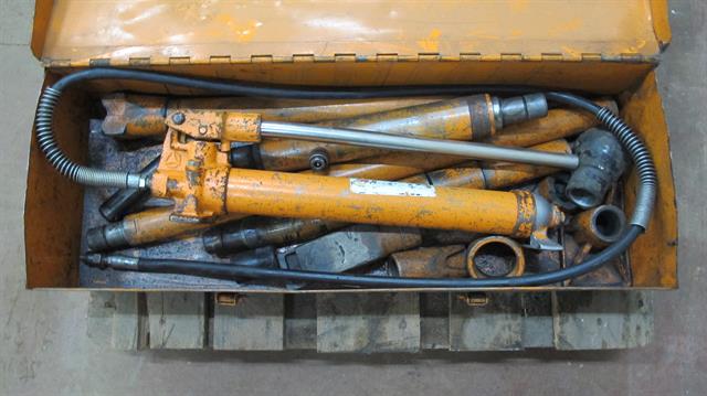 Gereedschap pers set 10Ton 