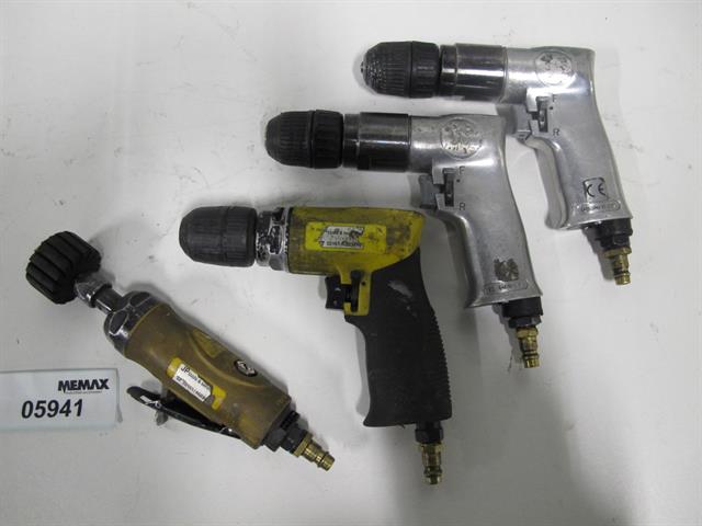 Persluchtgereedschap pneumatisch boormachine 3 stuks en 1 luchtfrees