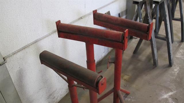 Werkplaats toebehoren rolbok / 3 stuks