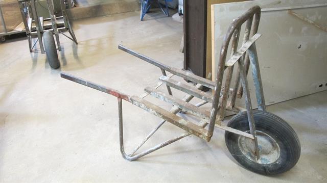 Werkplaats toebehoren steenkruiwagen