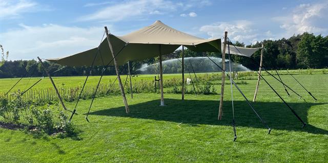 Overigen stretchtent 5 x 10 meter NIEUW 