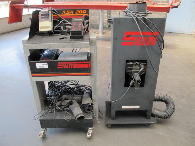 Diversen Sun ASA 200 roetmeter incl. Sun SRA3 + 4