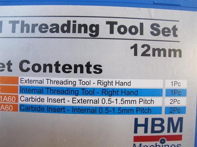 Right-Hand Internal Threading Tool