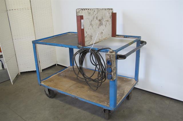 Transportwagen / kar transportkar met 230V slof