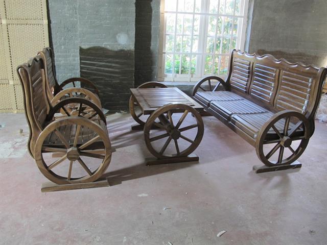 tuin meubel set van teak Memax, Online veiling van metaal, machines