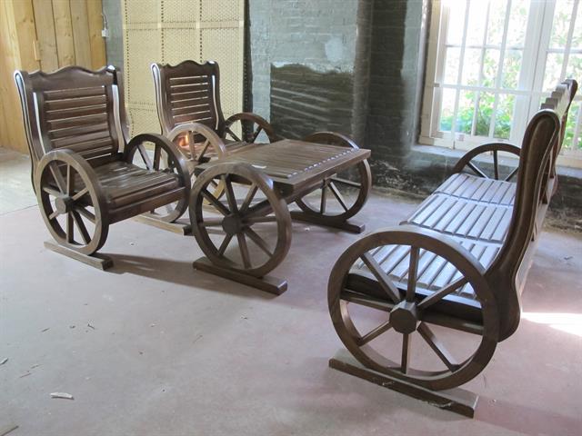 tuin meubel set van teak Memax, Online veiling van metaal, machines