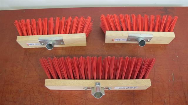 Diversen vegers 3 stuks zonder steel