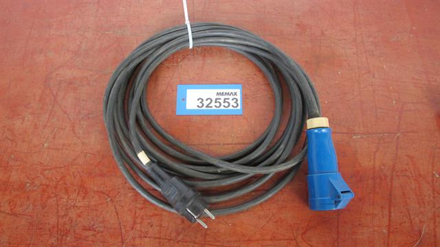 Diversen verlengsnoer ca 10 mtr / 16A-230V