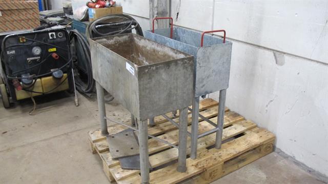 Werkplaats toebehoren vloeistofbak / 2 stuks