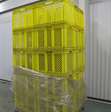 Magazijn 25 st kunststof opslagboxen 600x400x400 1 zijde open 1
