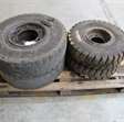 onderdeel 4 gebruikte heftruckbanden, 2x Continental 7.00-12 / 2x BKT 6.00-9 1