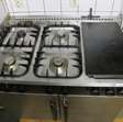 Keuken inventaris 4 pits gas fornuis met grillplaat en dubbele oven / ATAG 2